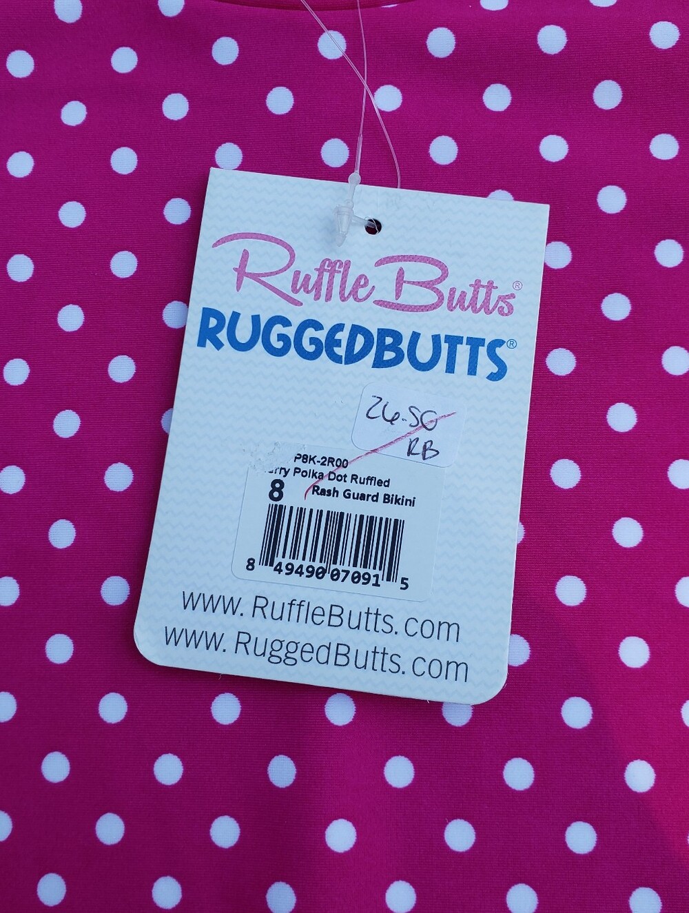 Nwt Ruffle Butts Rashguard - Picture 5 of 5